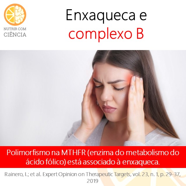 Complexo B e enxaqueca