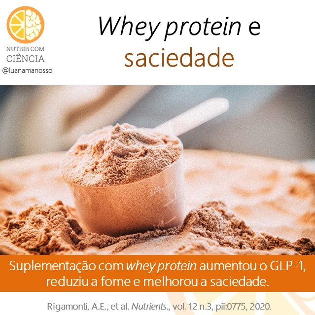 Whey e saciedade